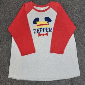 Disney Parks D23 Expo 2019 Limited Edition Disneyland Raglan Tee NWT 2XL